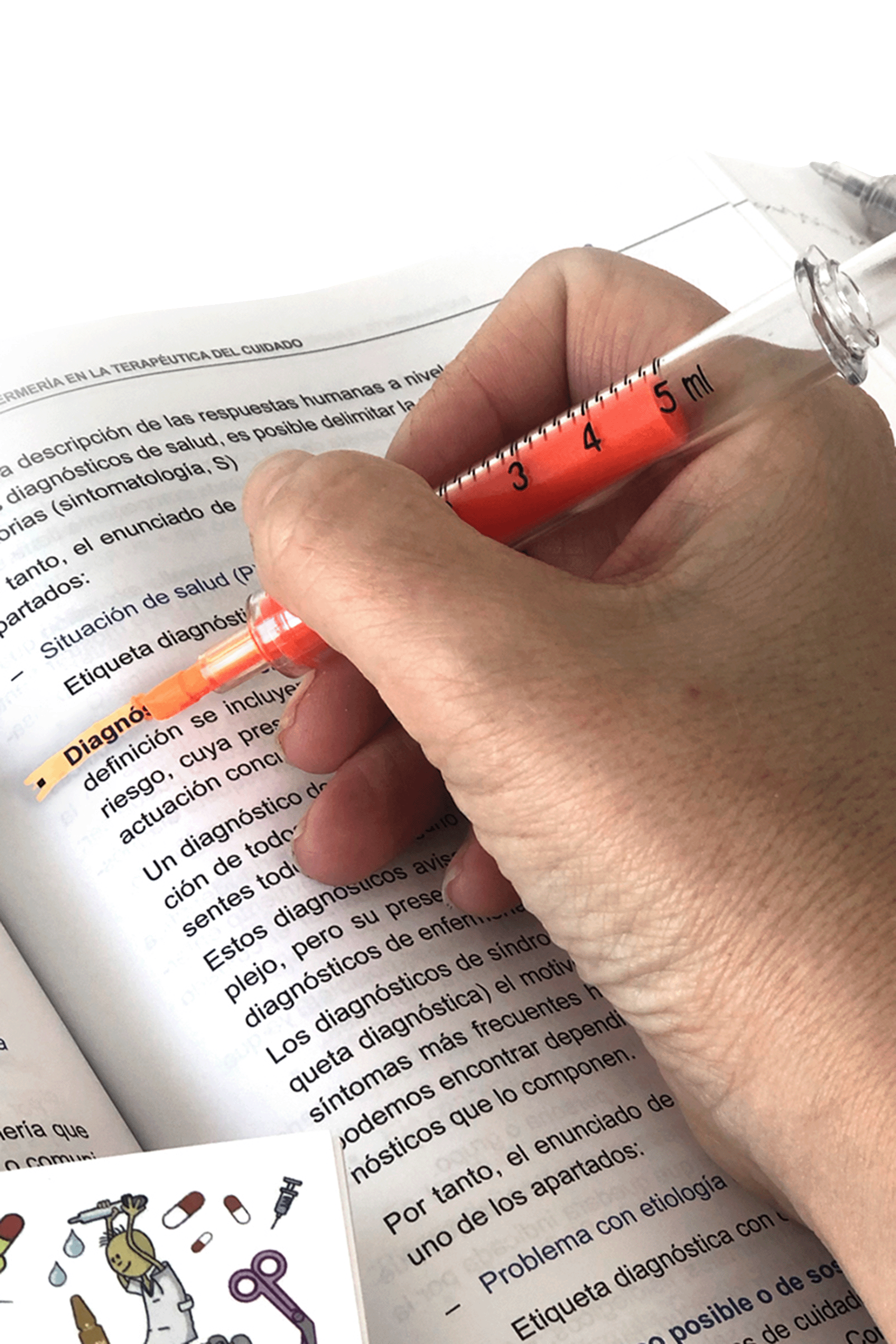 Thick fluorescent markers - Syringe-2