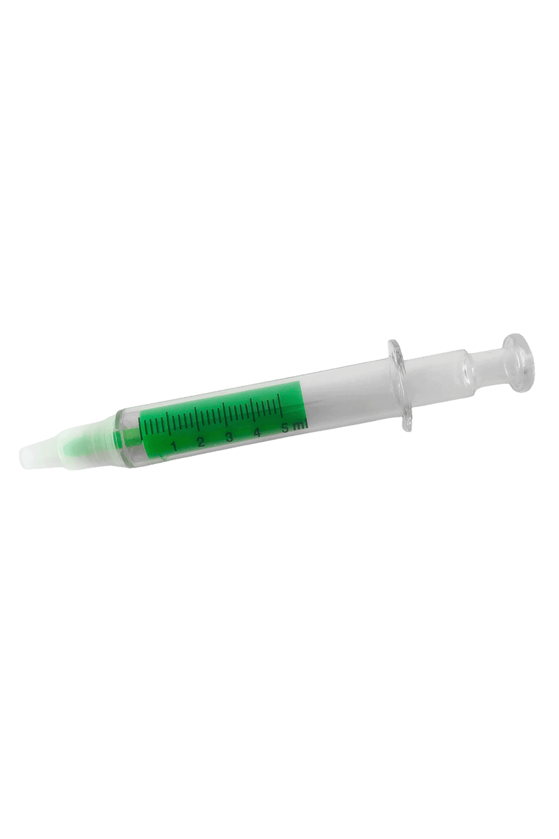 Thick fluorescent markers - Syringe-zoom-