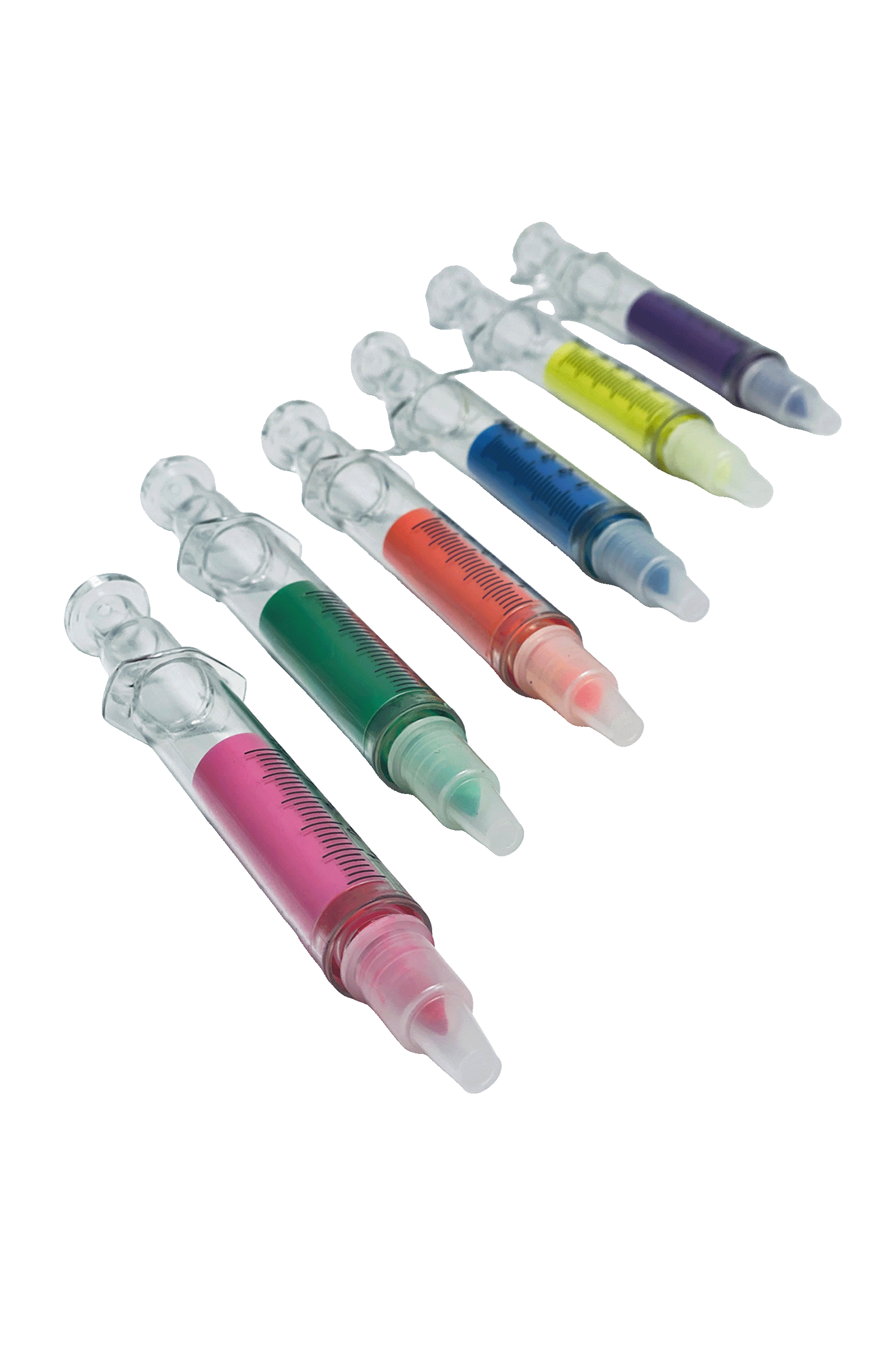 Thick fluorescent markers - Syringe-6