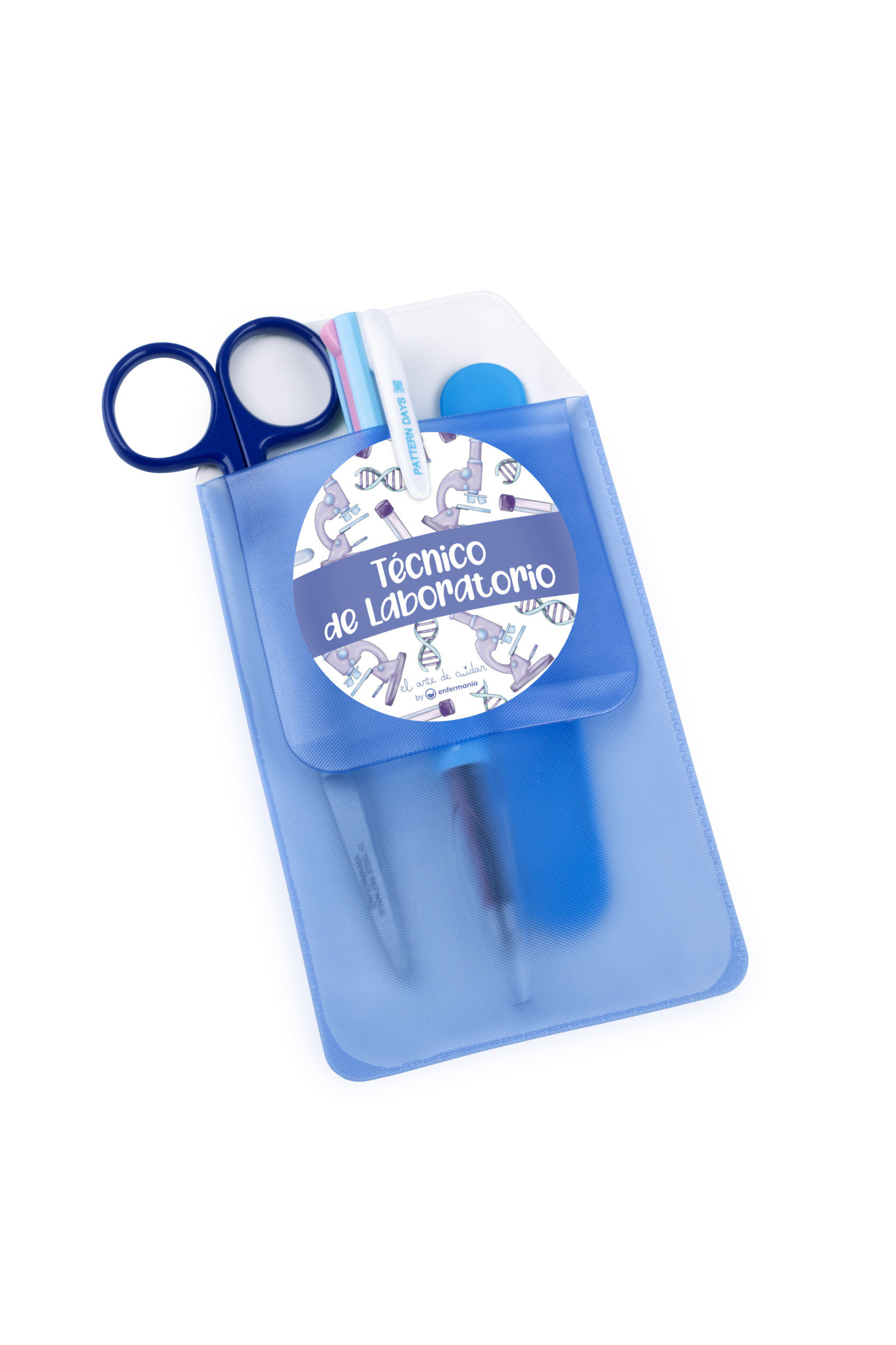 Pen holder pocket protector - Laboratory technician @elartedecuidar-zoom-4
