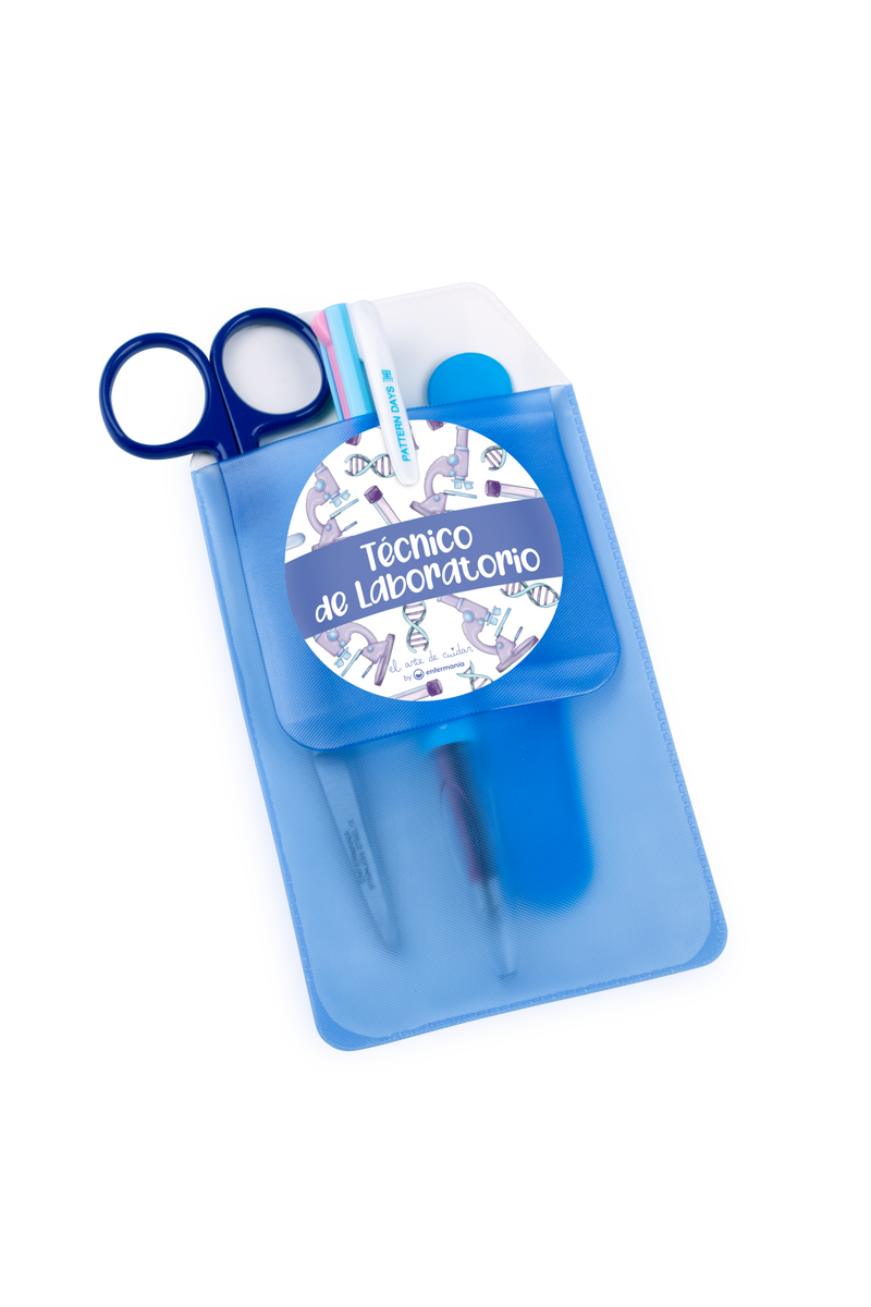 Pen holder pocket protector - Laboratory technician @elartedecuidar-zoom-