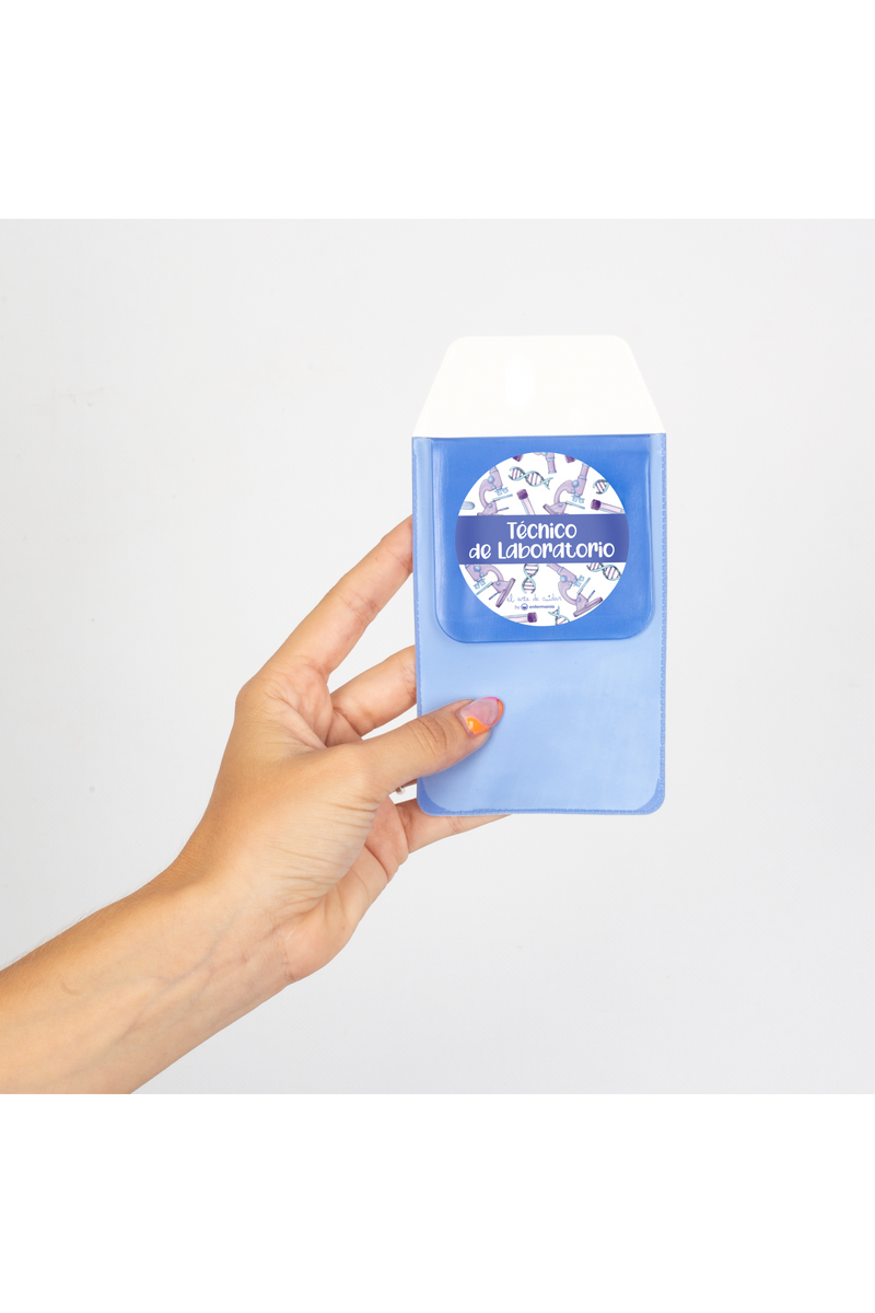 Pen holder pocket protector - Laboratory technician @elartedecuidar-zoom-
