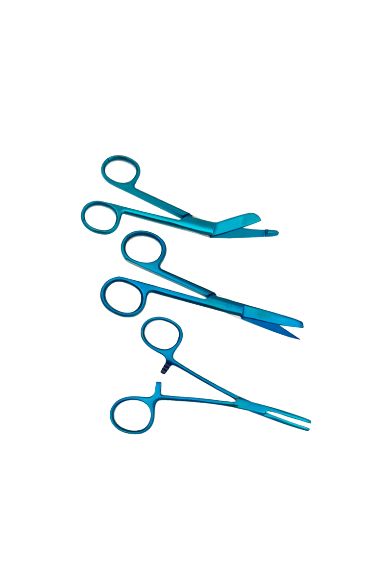 Set Tijeras de Enfermería estampadas-zoom-