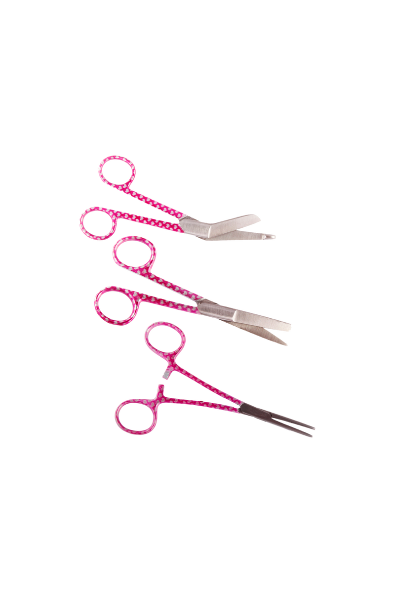 Set Tijeras de Enfermería estampadas-zoom-