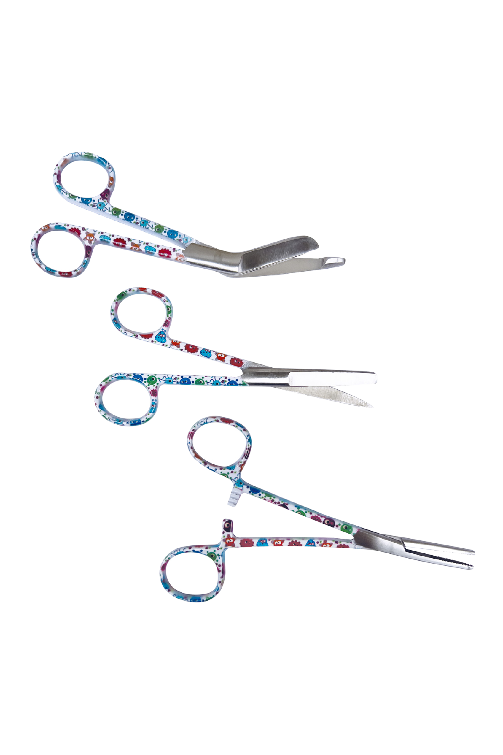 Set Tijeras de Enfermería estampadas