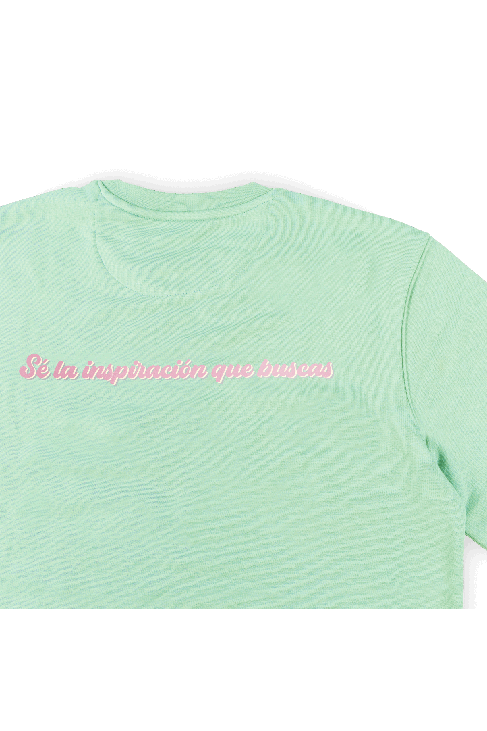 Mint sweatshirt with sanitary print-zoom-2