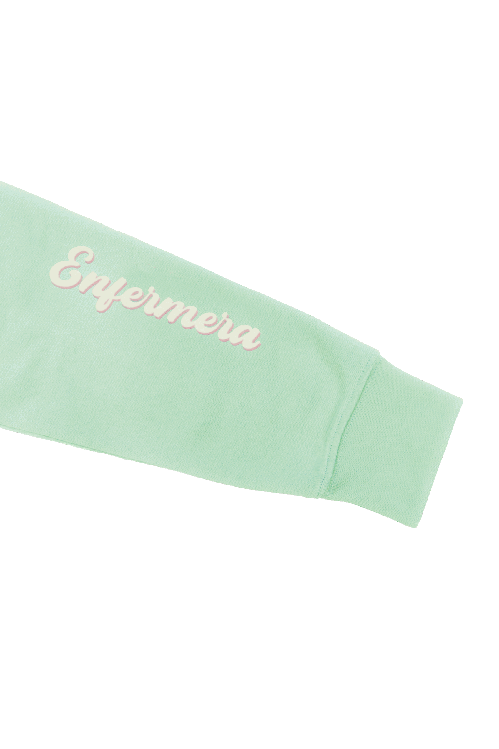 Sweatshirt menta estampado sanitário-zoom-5
