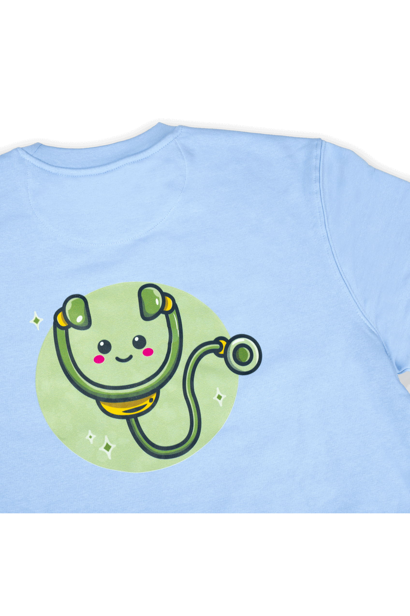 Medical Print Sweatshirt - Blue-4