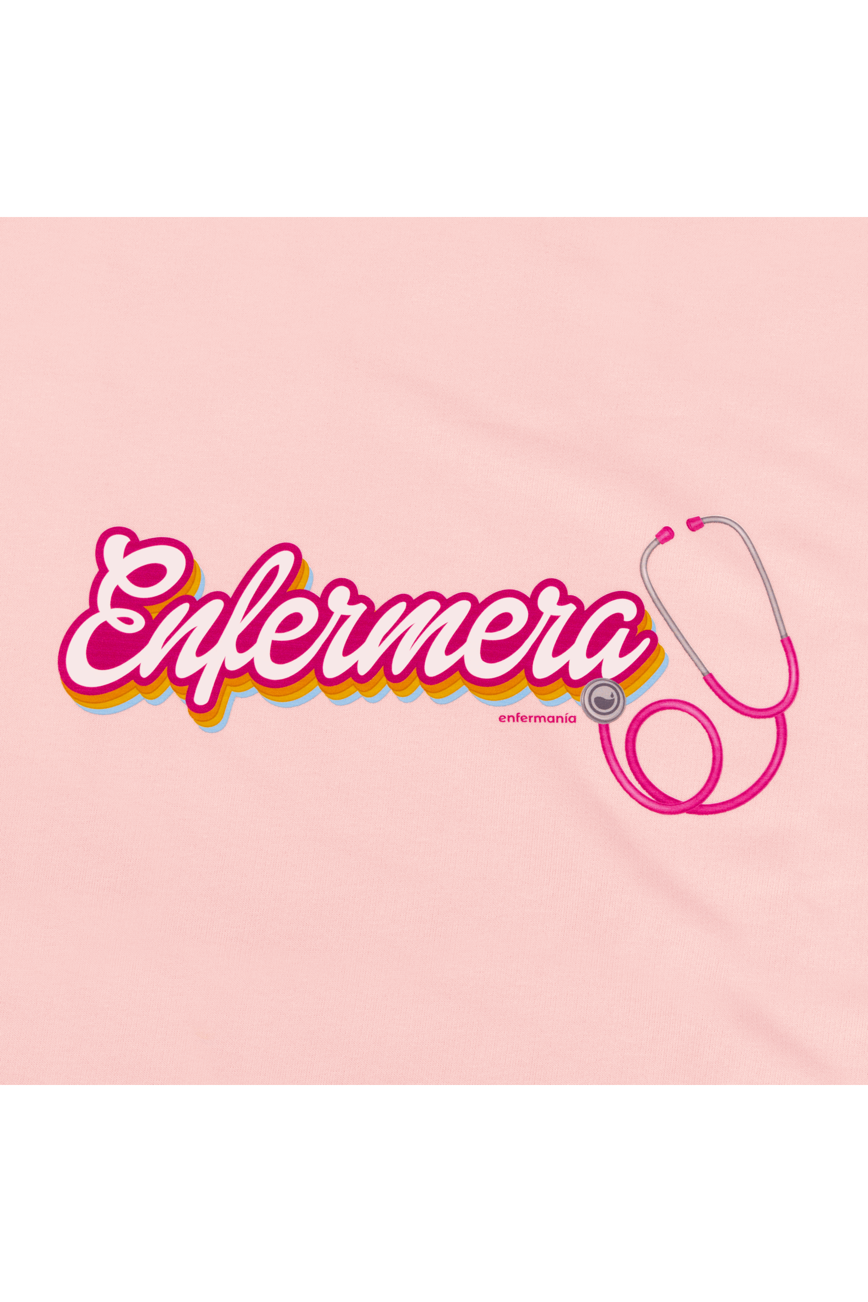 Pink nurse print sweater-8