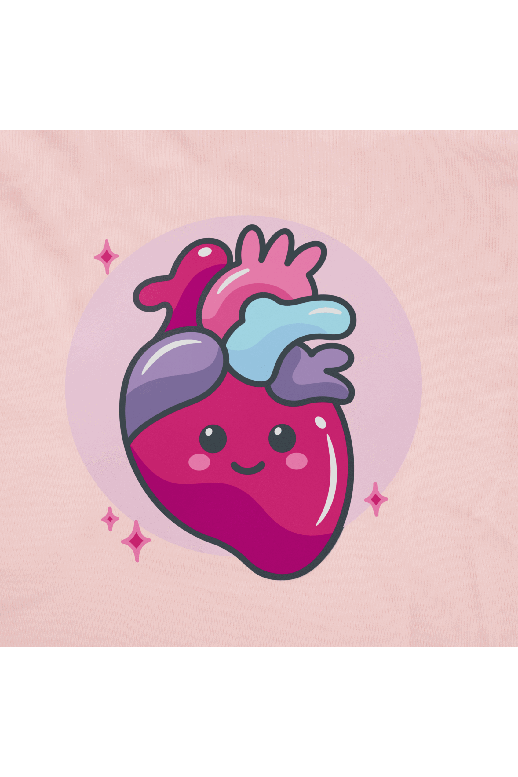 Pink nurse print sweater-6
