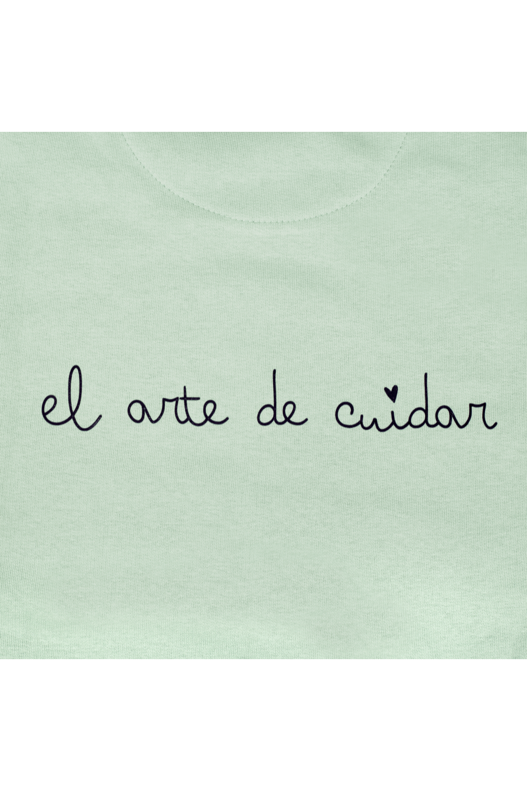 Green sweatshirt with medical print-9