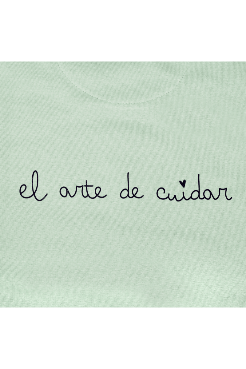 Green sweatshirt with medical print-zoom-