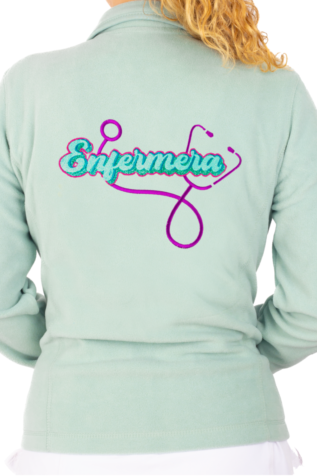 Forro Polar Sanitario mujer Personalizado - Sweet Verde