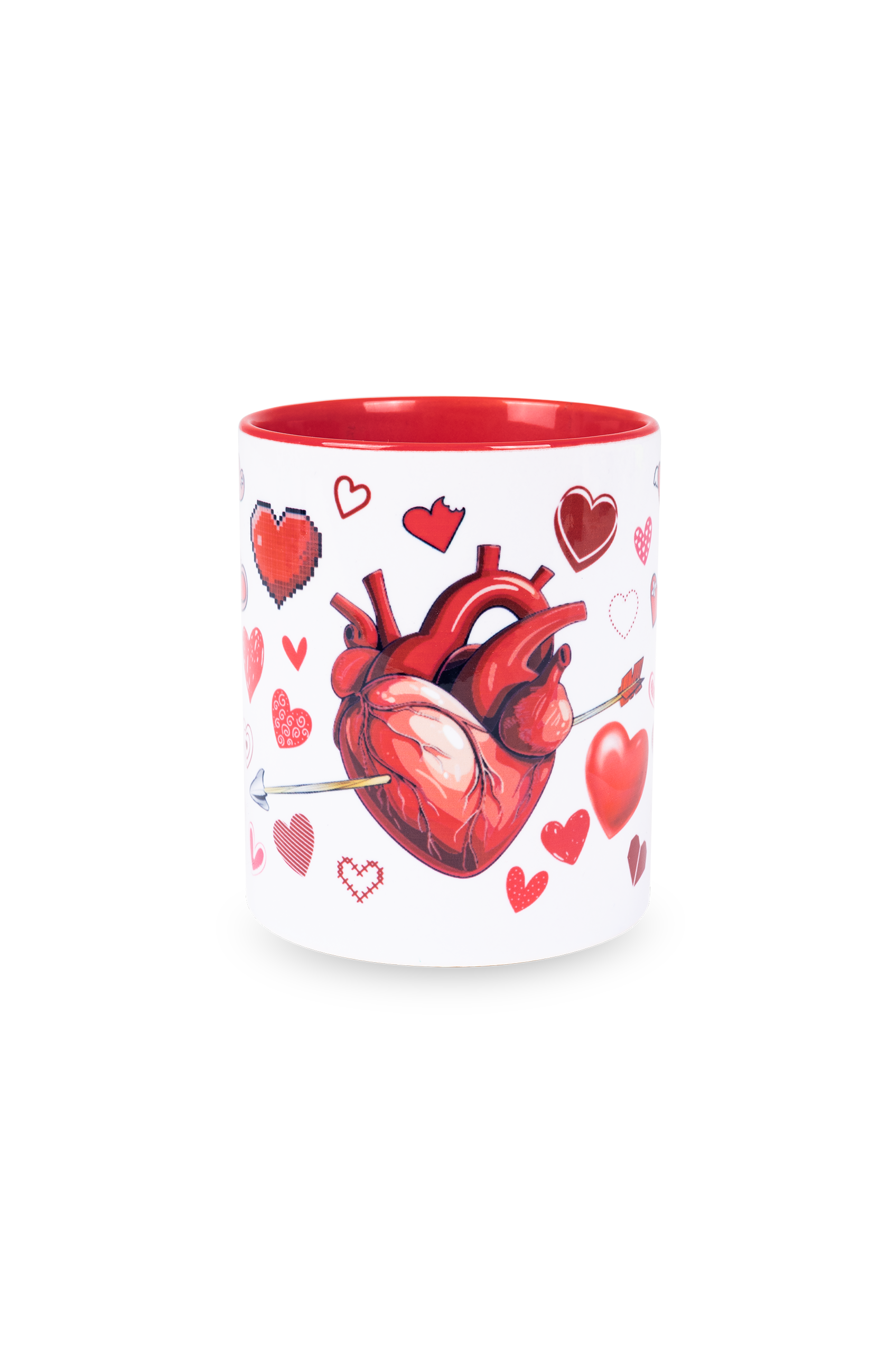 Taza cerámica roja - Amor Propio