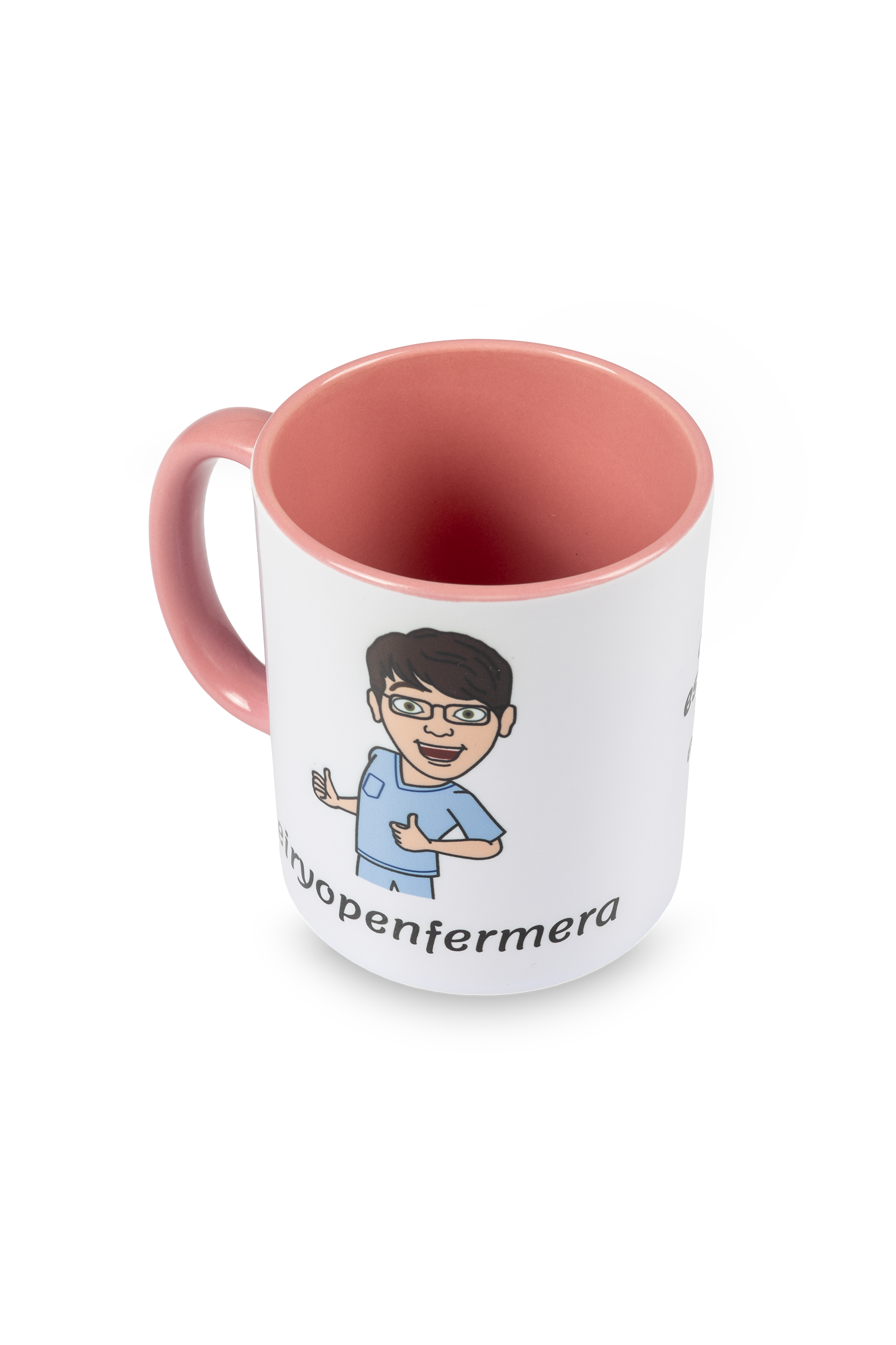 Pink ceramic mug - Eiryopenfermera-4