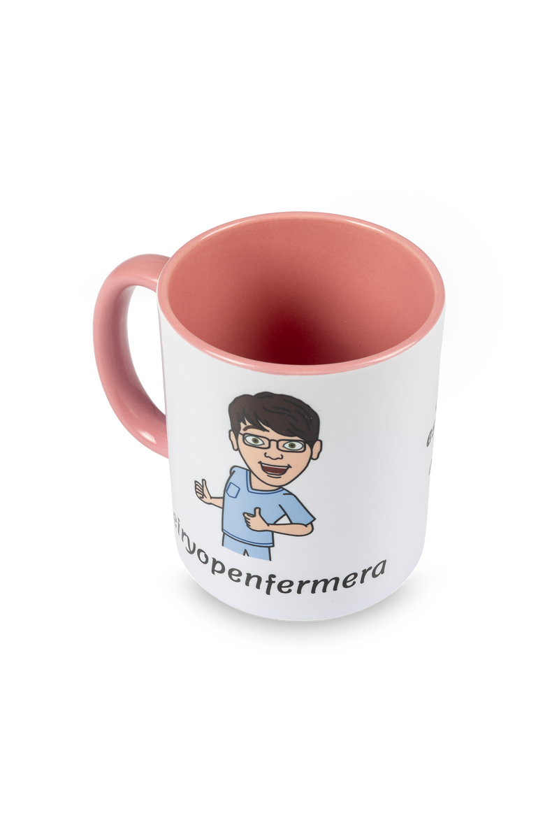 Pink ceramic mug - Eiryopenfermera-zoom-