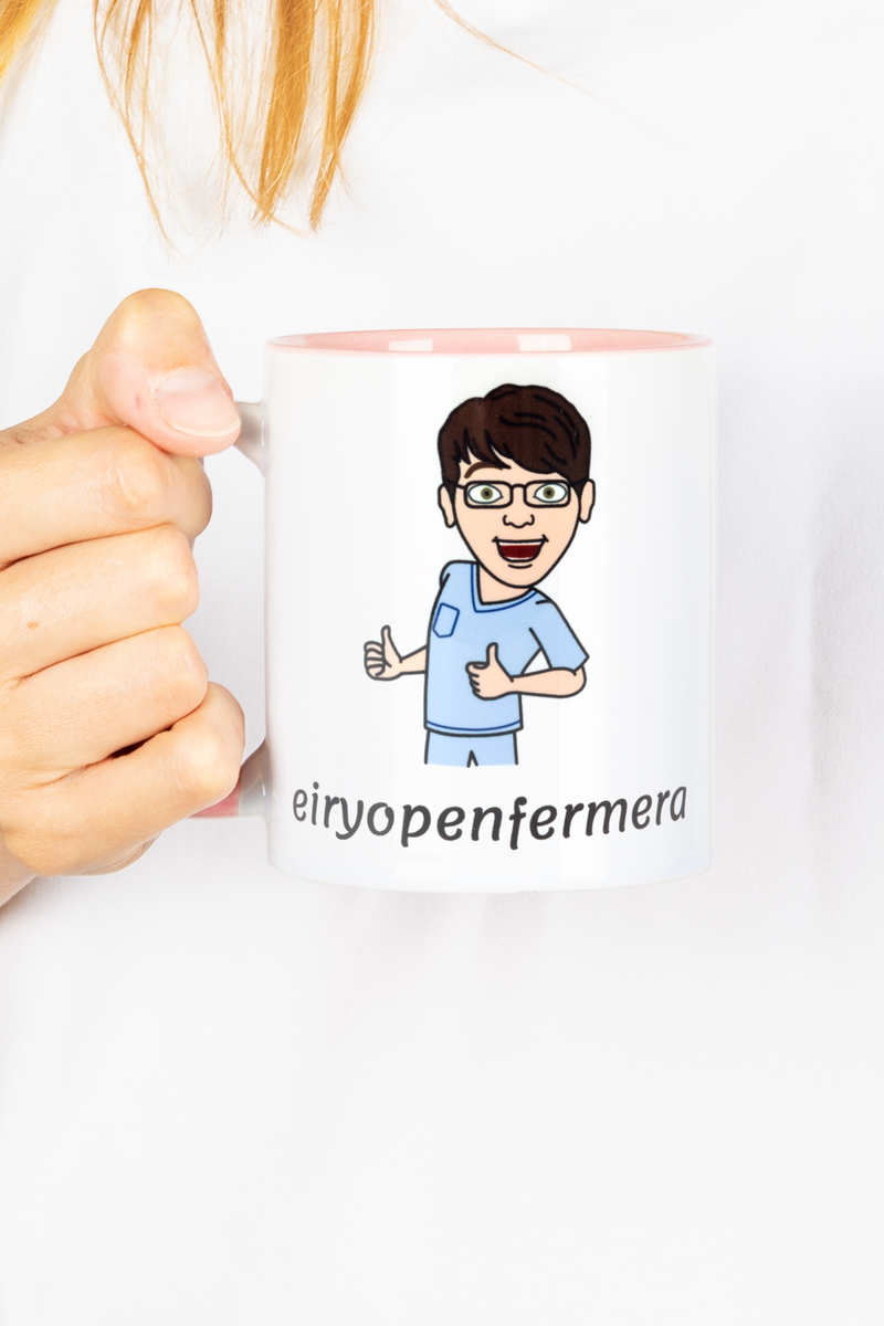 Pink ceramic mug - Eiryopenfermera-zoom-