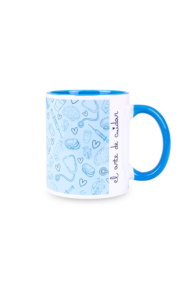 Light blue ceramic mug - @elartedecuidar_-zoom-