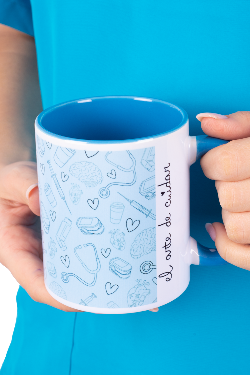 Light blue ceramic mug - @elartedecuidar_-zoom-