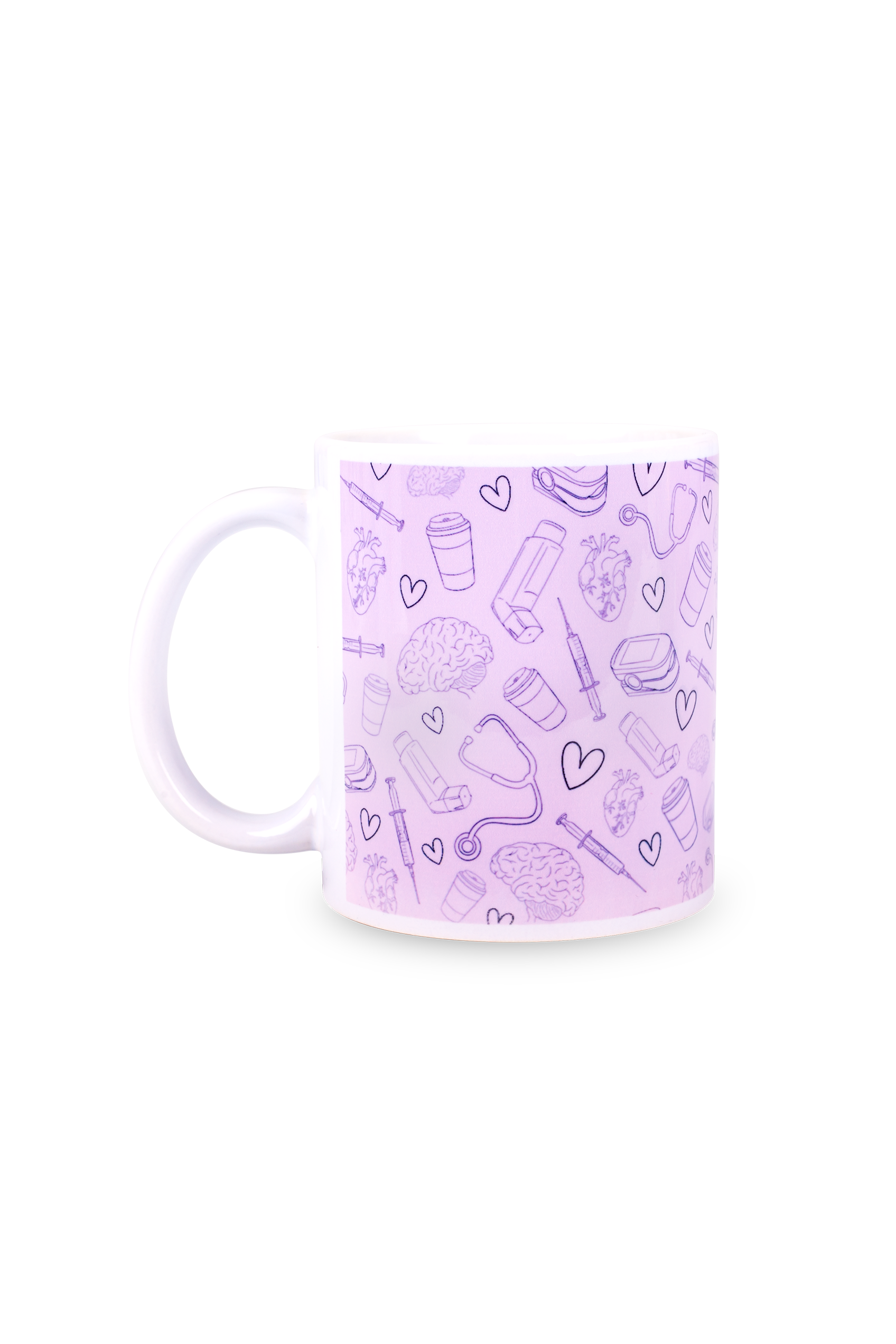 Lilac patterned mug - @elartedecuidar_-3