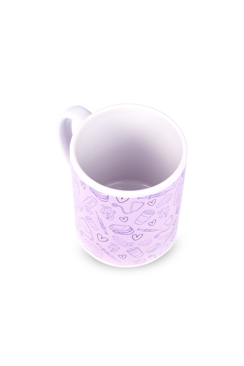 Lilac patterned mug - @elartedecuidar_-zoom-