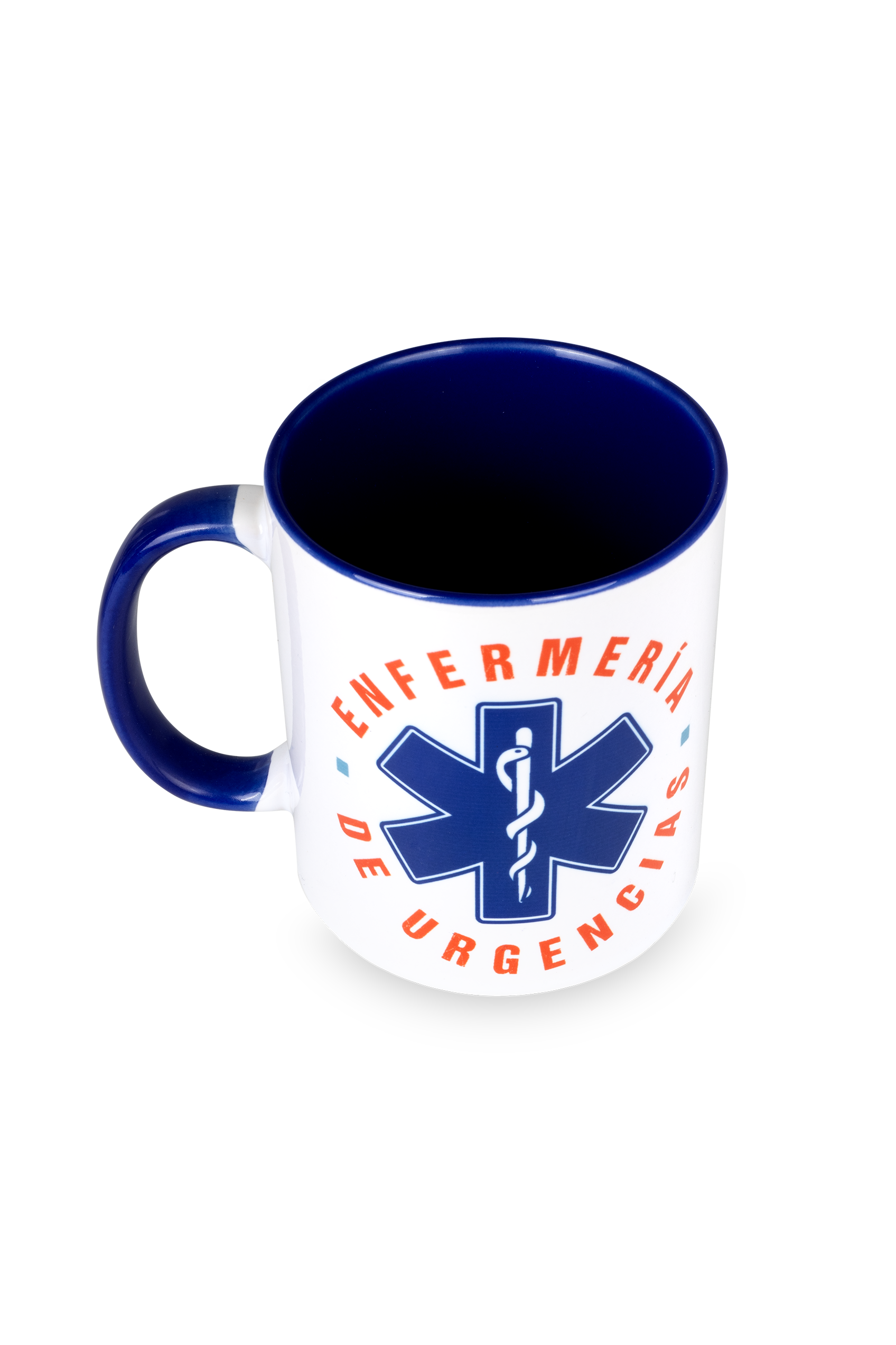 Navy blue ceramic mug - Emergency room nursing -3