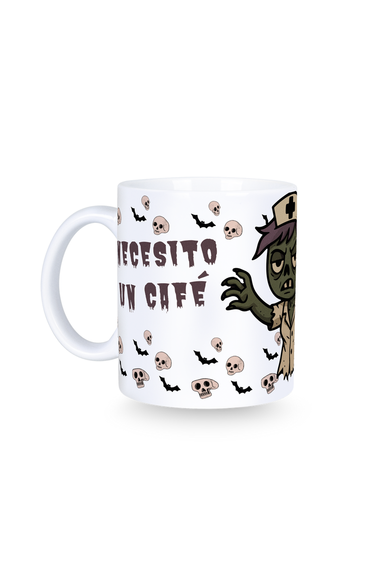 Caneca de cerâmica - @annigh.tingale Halloween-zoom-