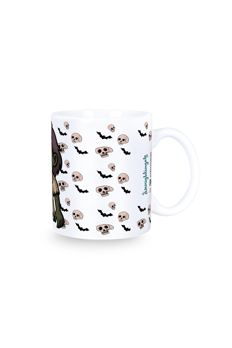Ceramic mug - @annigh.tingale Halloween-zoom-