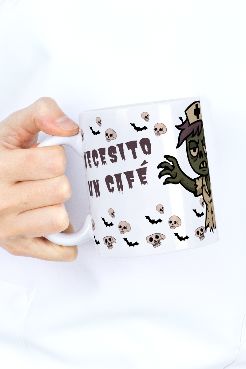 Ceramic mug - @annigh.tingale Halloween-zoom-