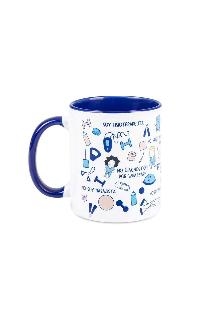Customizable navy blue ceramic mug - fisiode_mente-zoom-