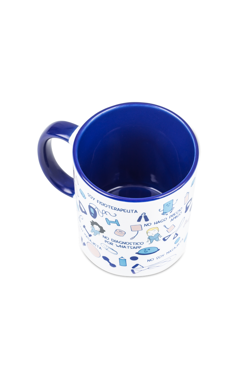 Customizable navy blue ceramic mug - fisiode_mente-zoom-