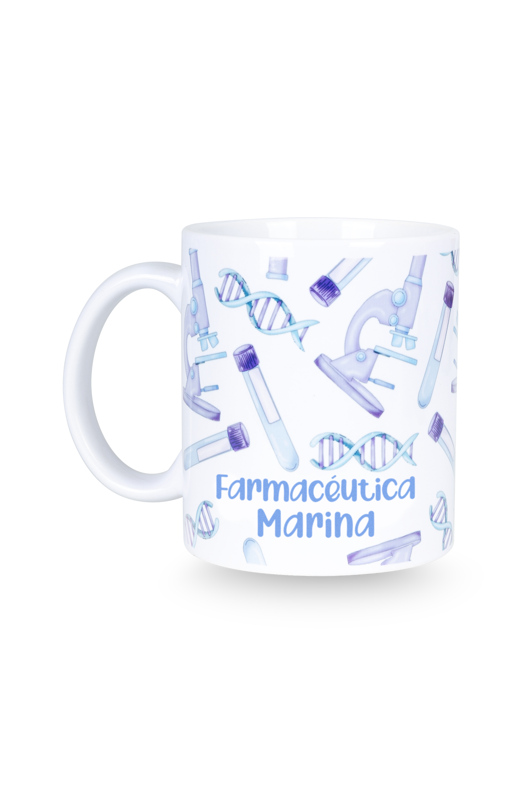 White ceramic mug - Pharmacy Laboratory-zoom-1