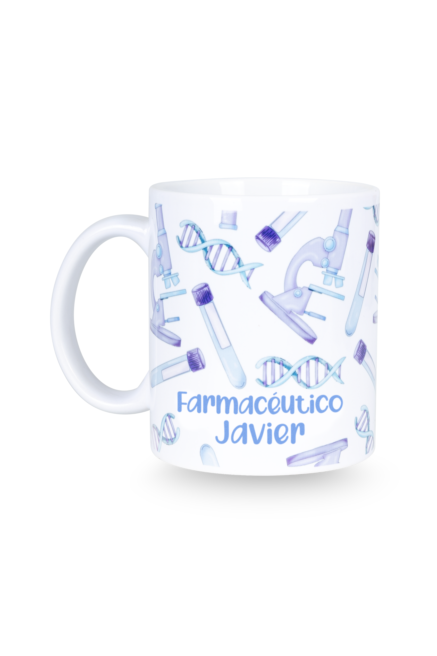 White ceramic mug - Pharmacy Laboratory-zoom-3