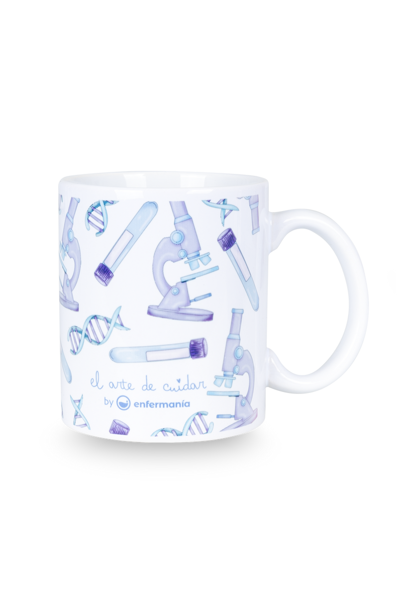 White ceramic mug - Pharmacy Laboratory-zoom-