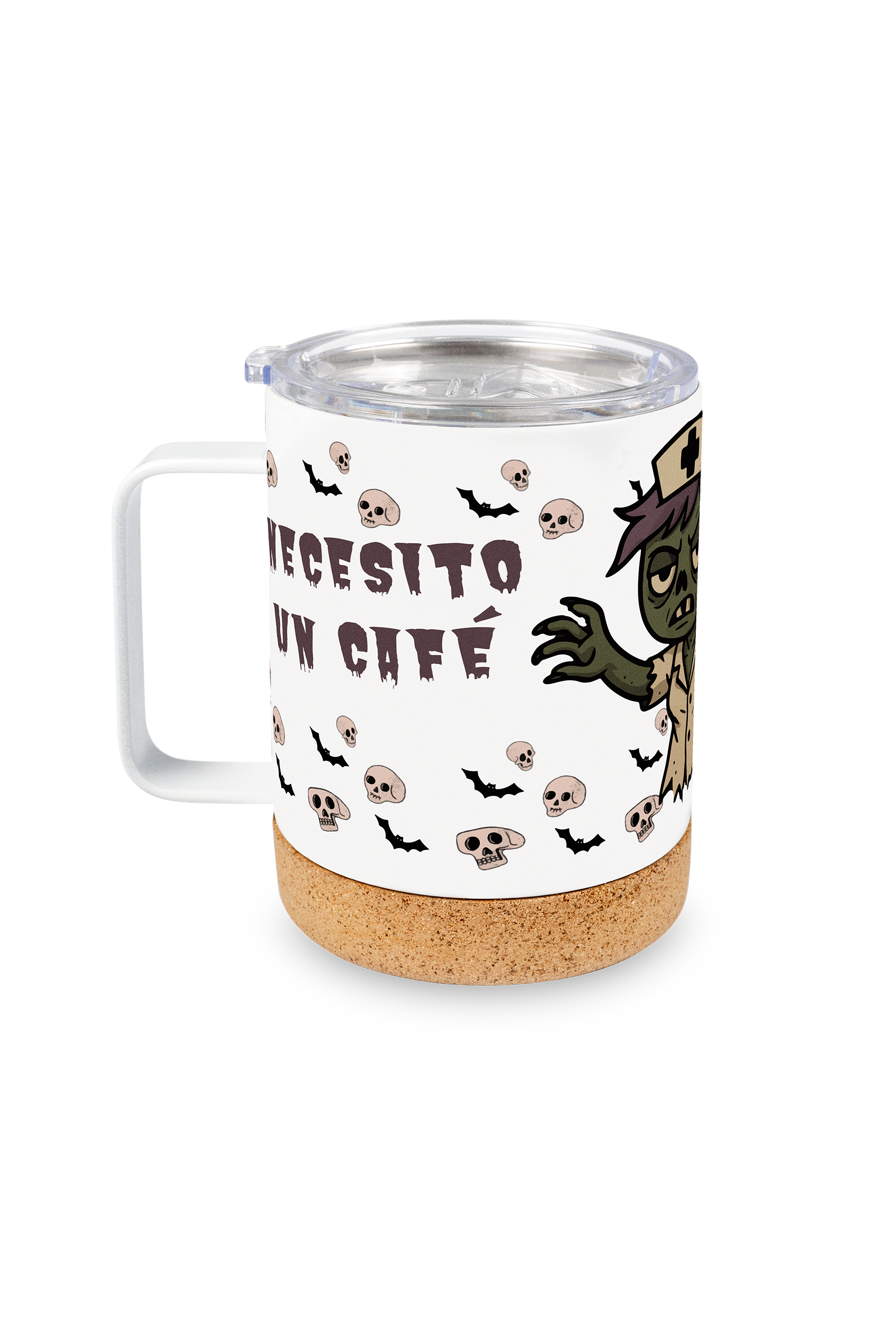 Mug with lid @annigh.tingale Halloween-3