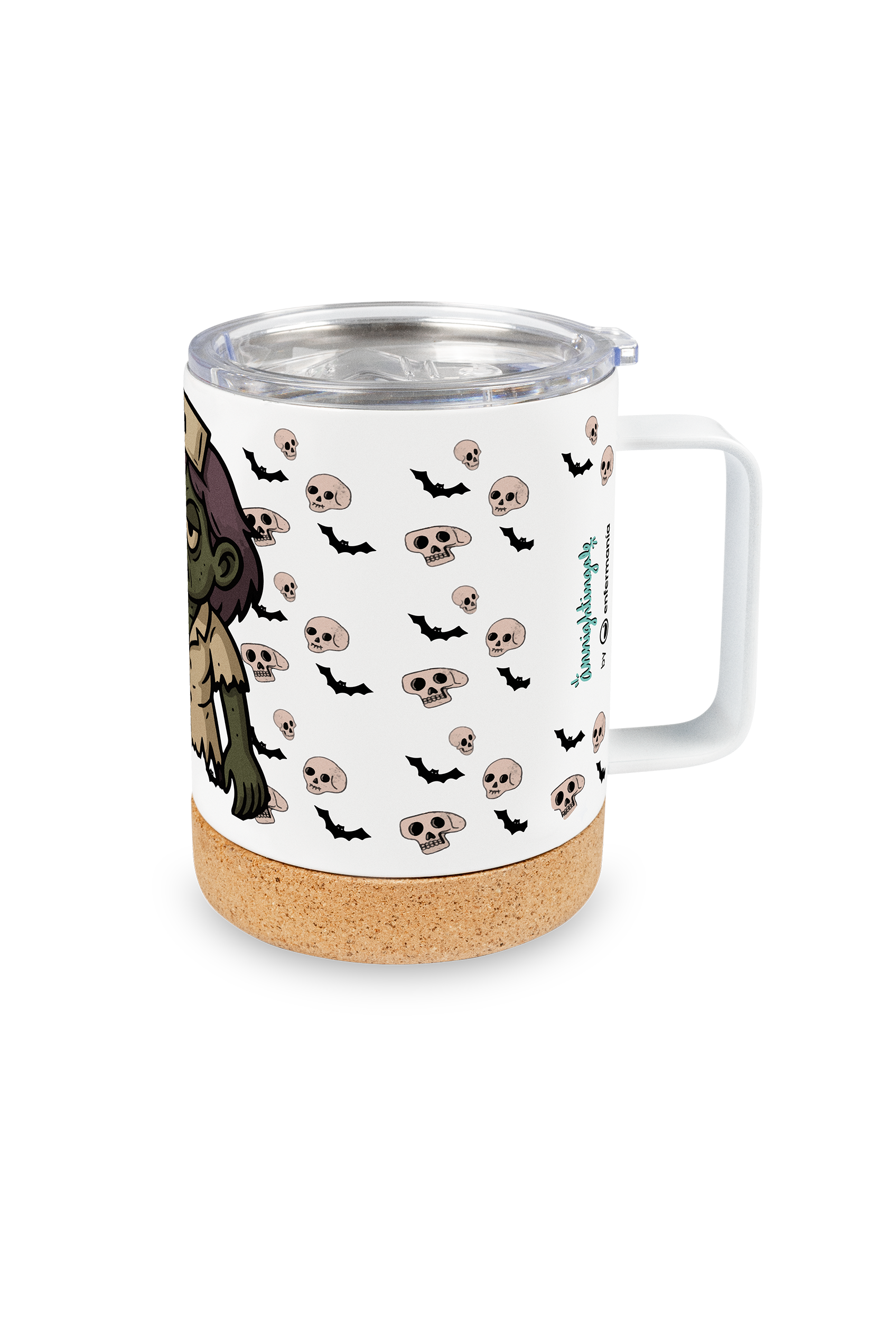 Mug with lid @annigh.tingale Halloween-4