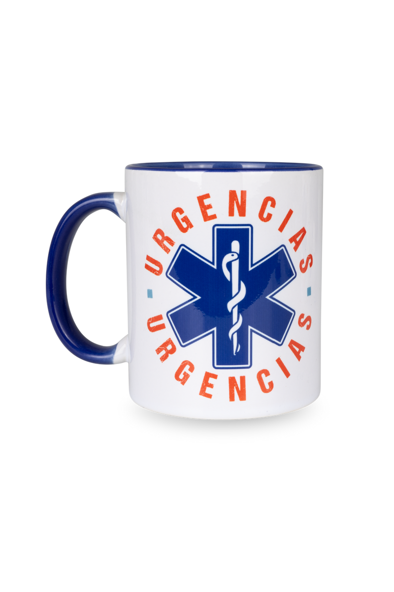 Navy blue ceramic mug - Emergency Room-zoom-