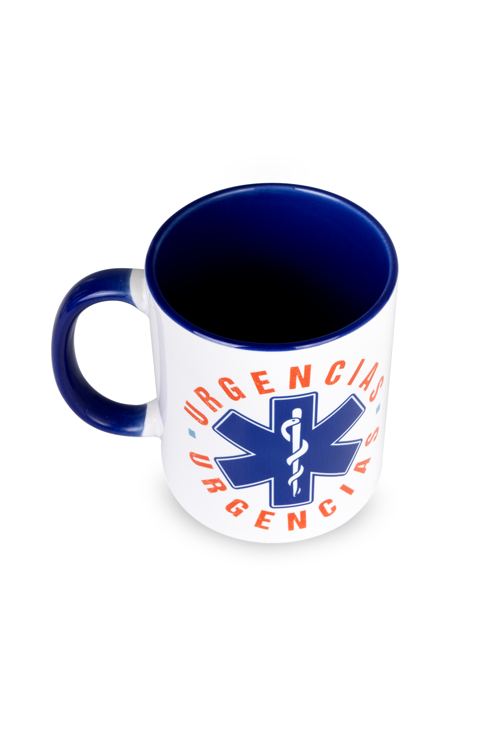 Navy blue ceramic mug - Emergency Room-zoom-3