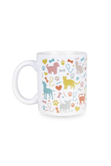 White ceramic mug - Vets Collection
