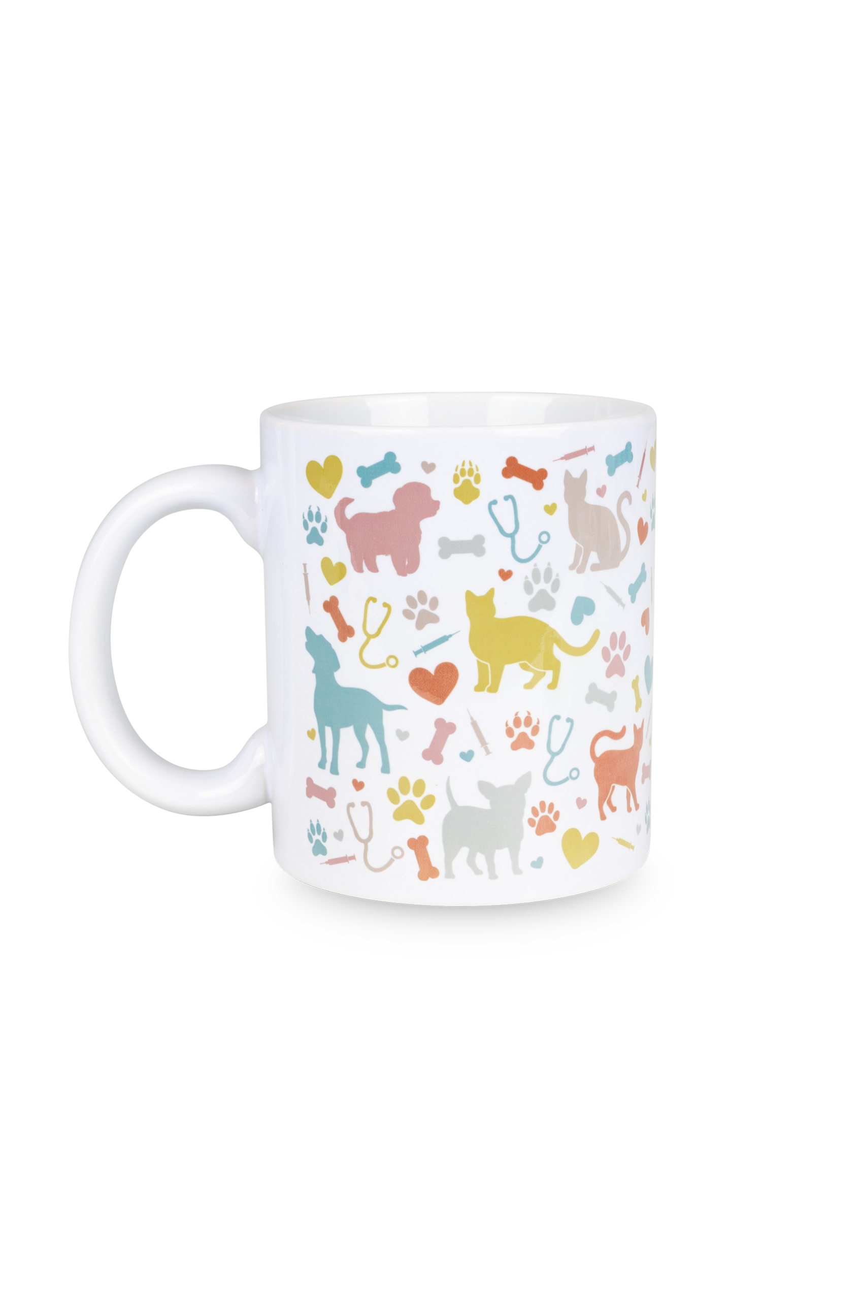 Caneca cerâmica branca - Coleção Vets-zoom-1