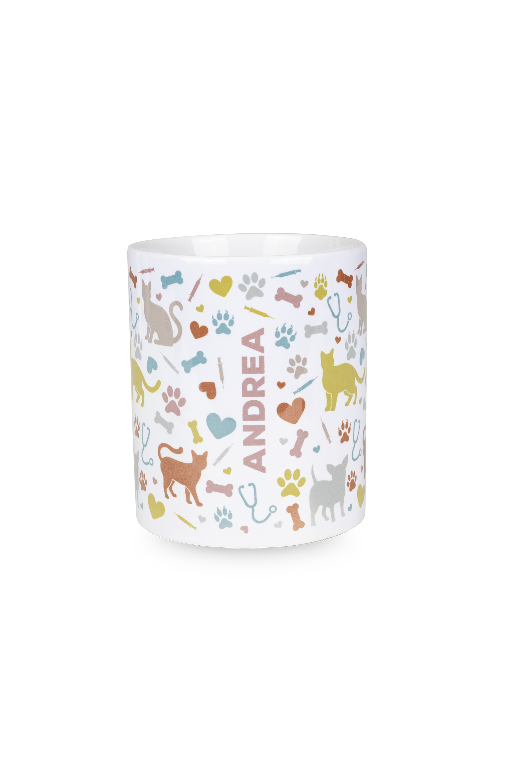 White ceramic mug - Vets Collection-zoom-2