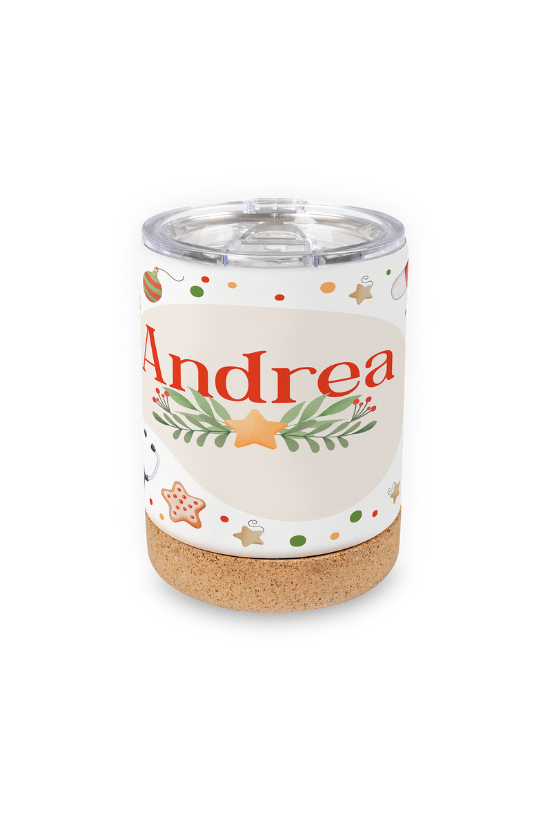 Christmas thermal mug with lid-zoom-