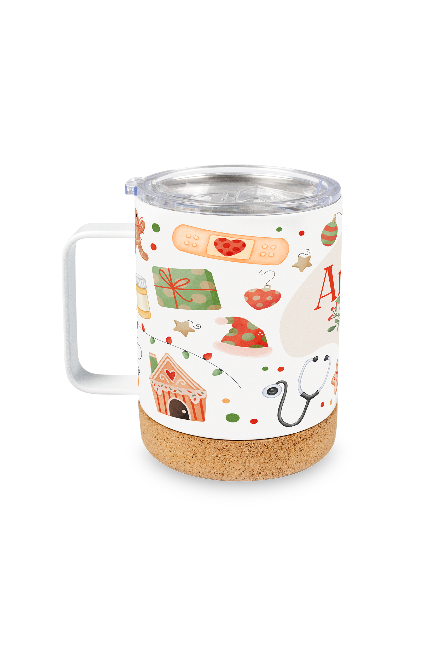 Christmas thermal mug with lid-zoom-3