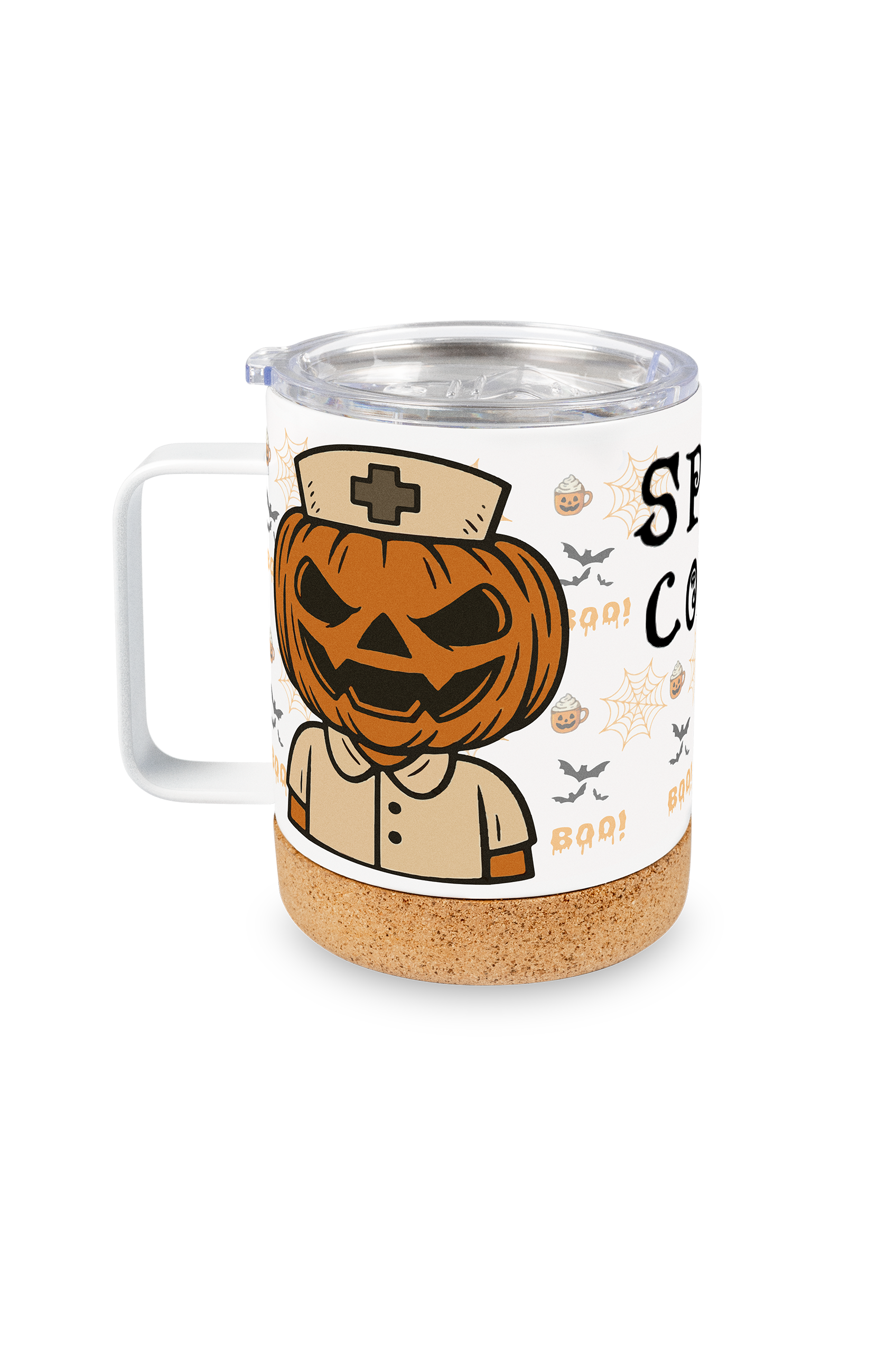 Mug with lid @annigh.tingale Halloween-zoom-1