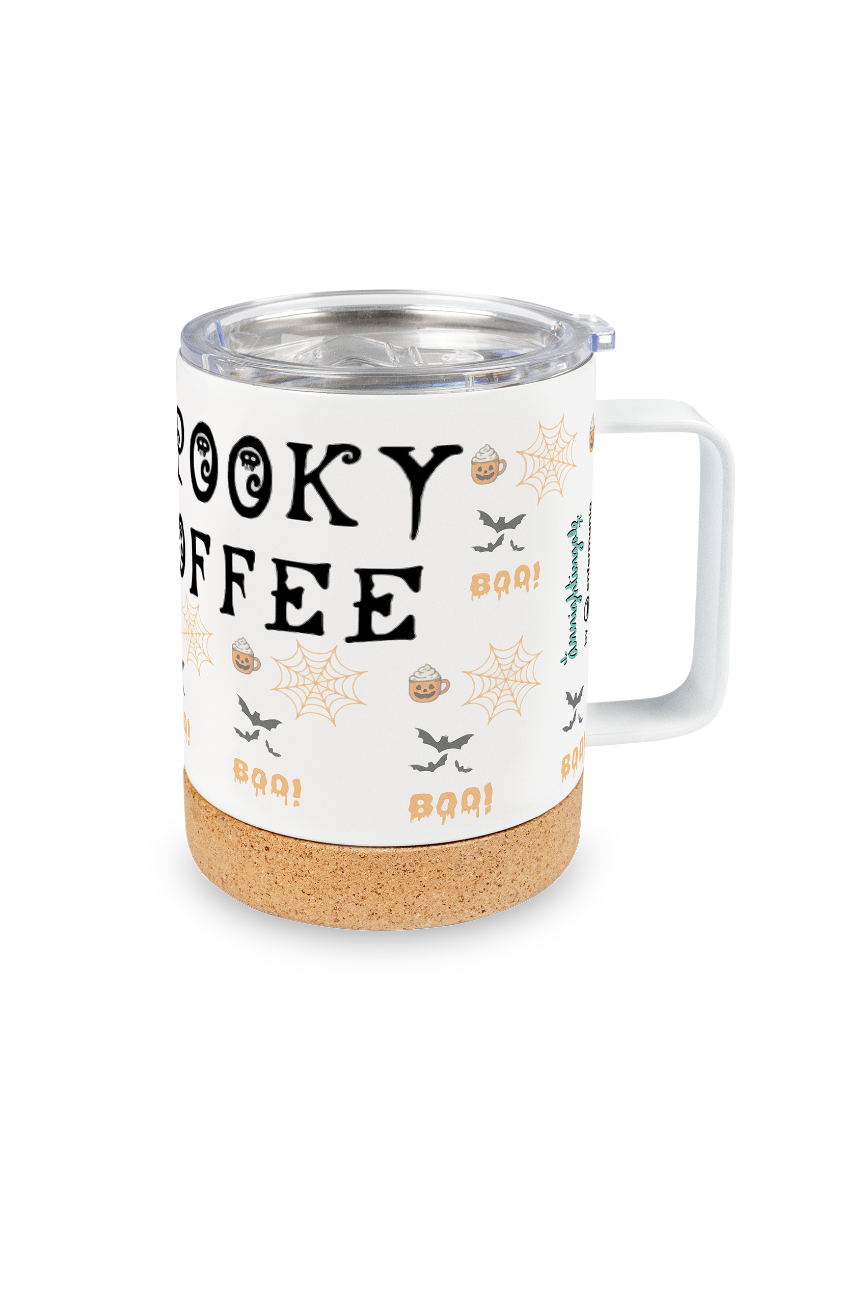 Mug with lid @annigh.tingale Halloween-zoom-9