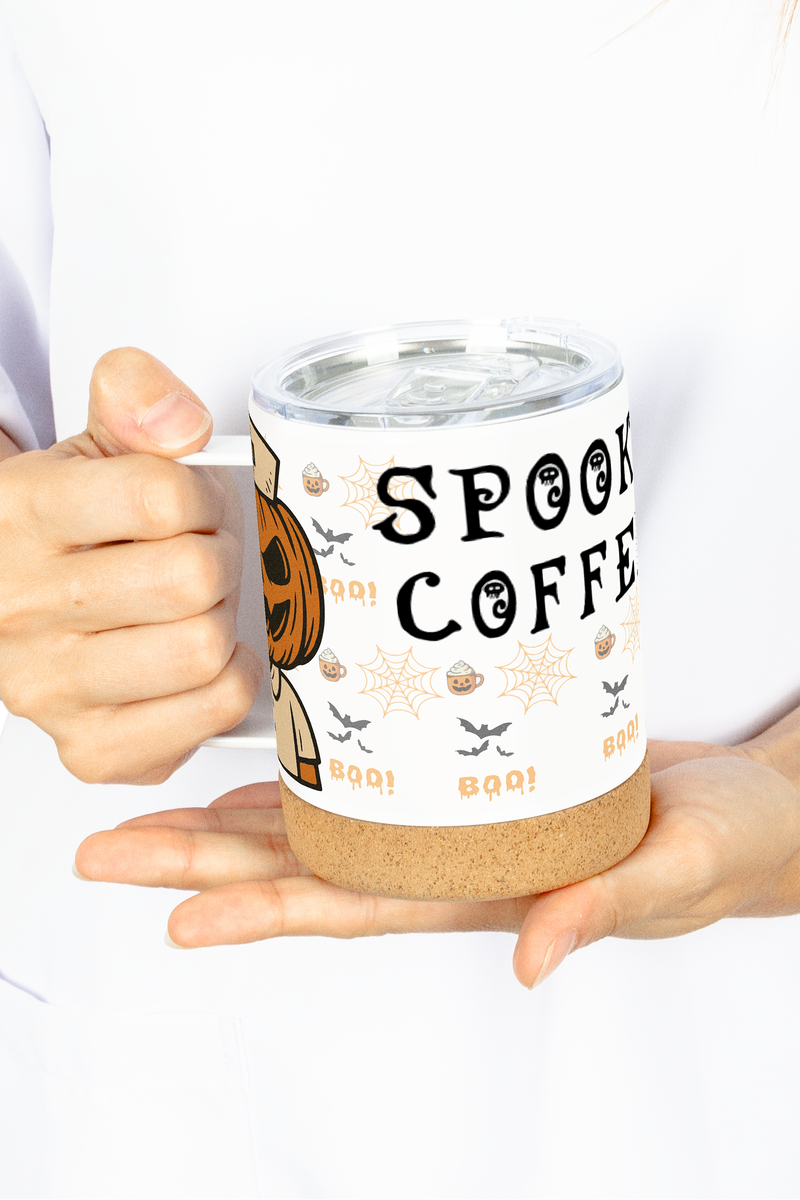 Mug with lid @annigh.tingale Halloween-zoom-
