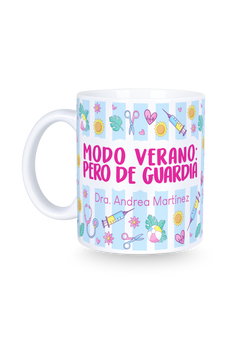 Taza cerámica Colección Verano Enfermanía