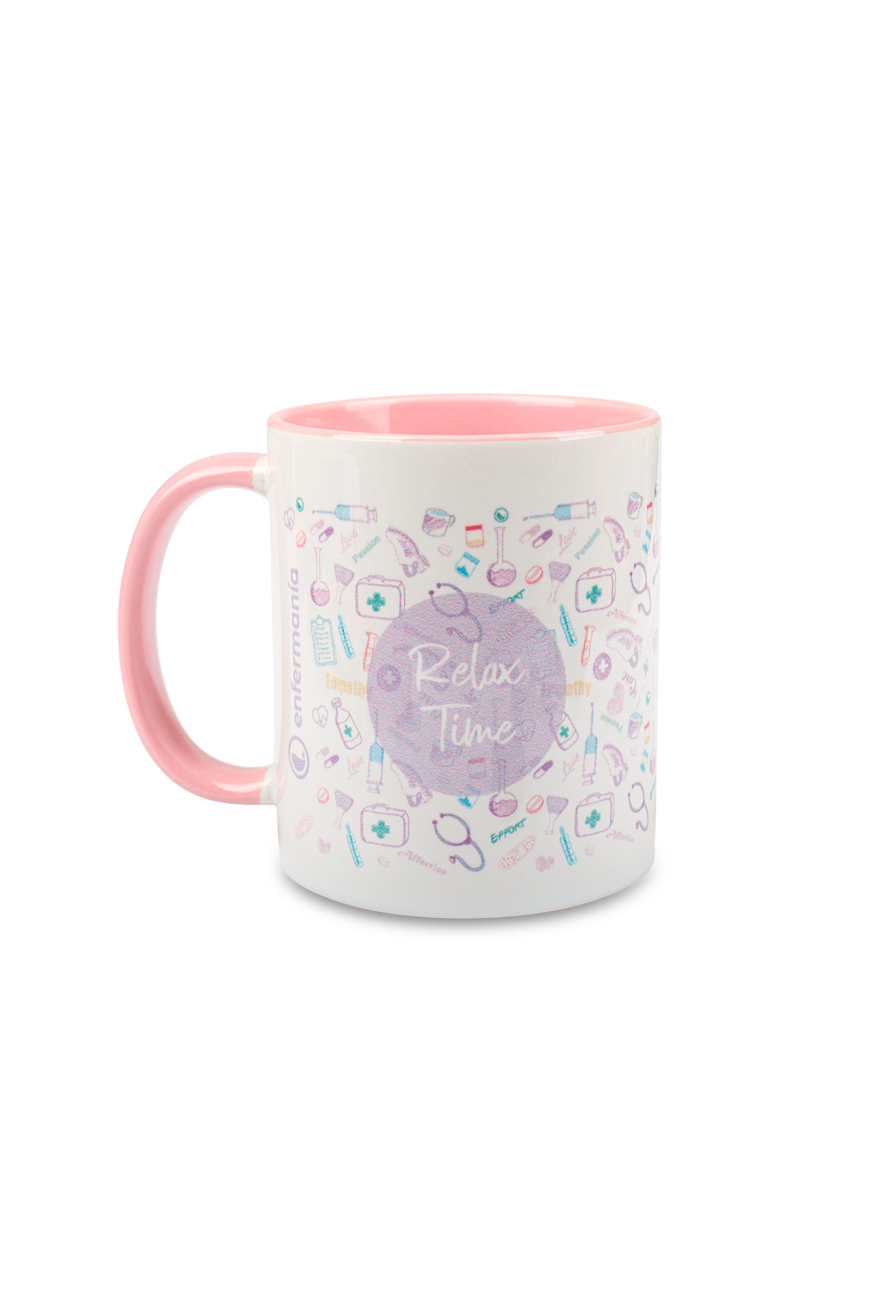 Taza cerámica rosa - Care Collection