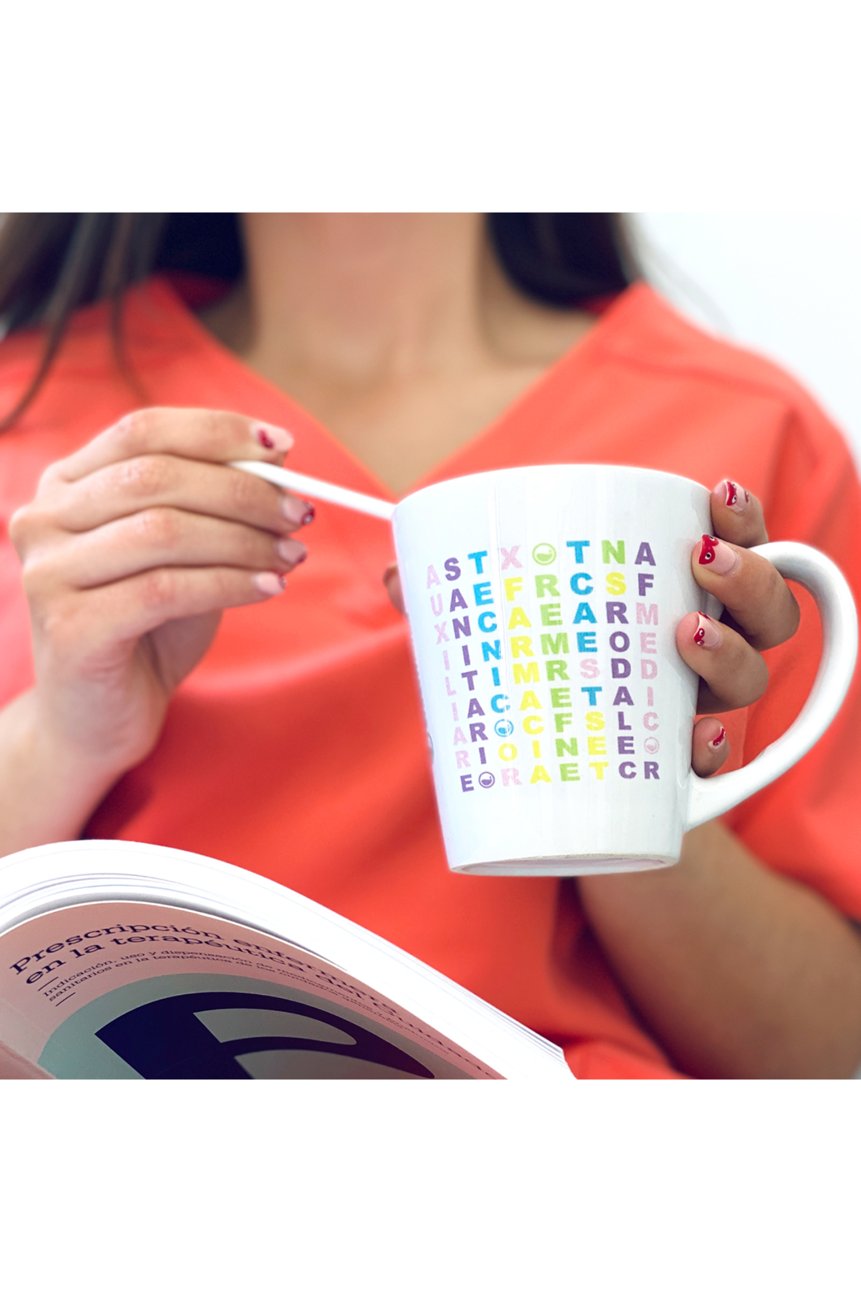 Caneca branca - Sopa de letras