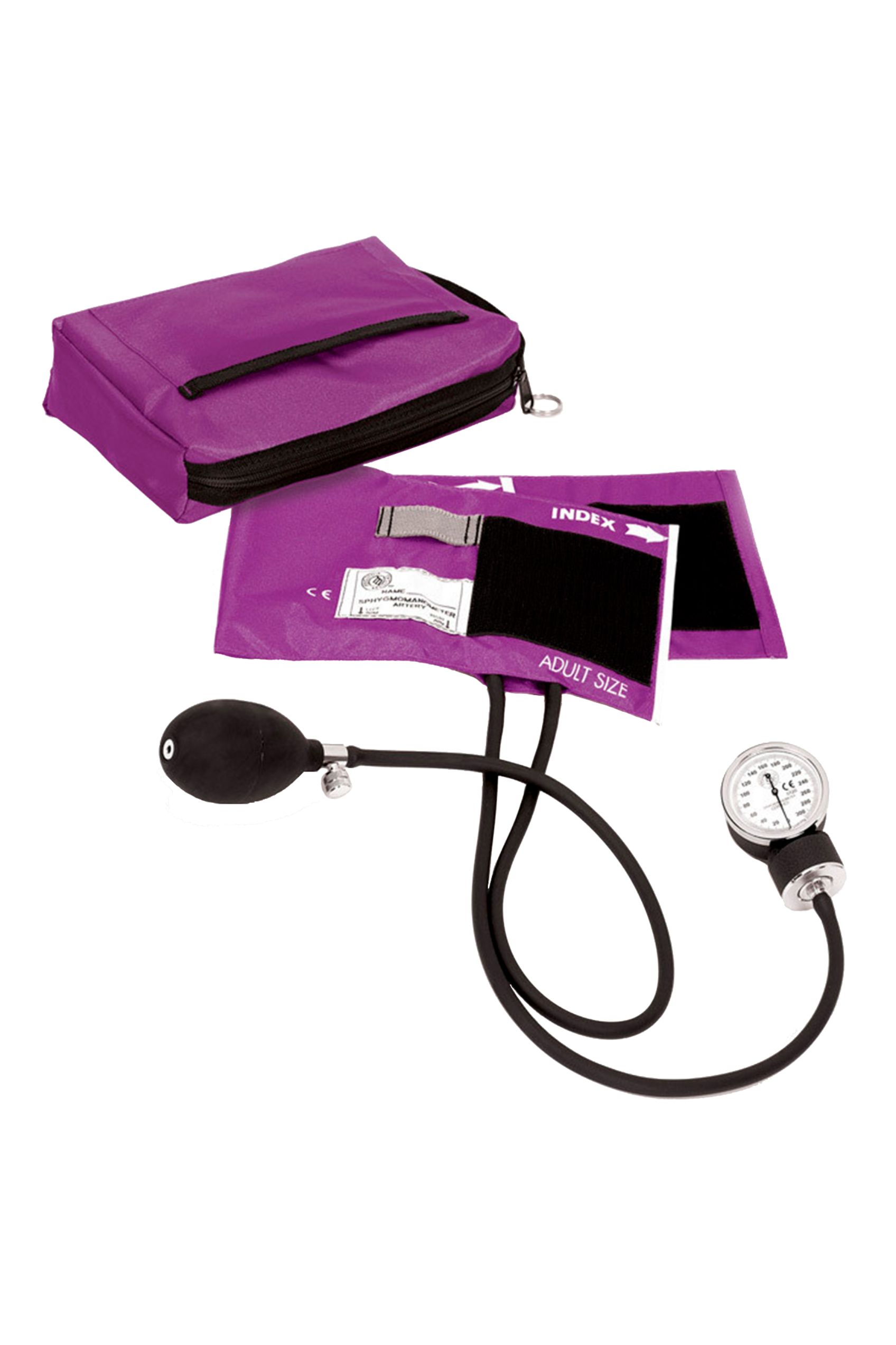 Kit completo para estudiantes sanitarios con Fonendoscopio Littmann Classic III - Lila-4